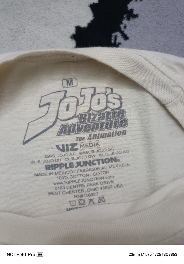 Anime Rare Jolyne Cujoh x JoJo's Bizarre Adventure anime shirt Size US S / EU 44-46 / 1 - 3 Thumbnail