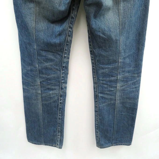 Junya Watanabe Denim Zipper Wide Pattern Patch Work Pants Cotton Indigo Size US 32 / EU 48 - 4 Thumbnail