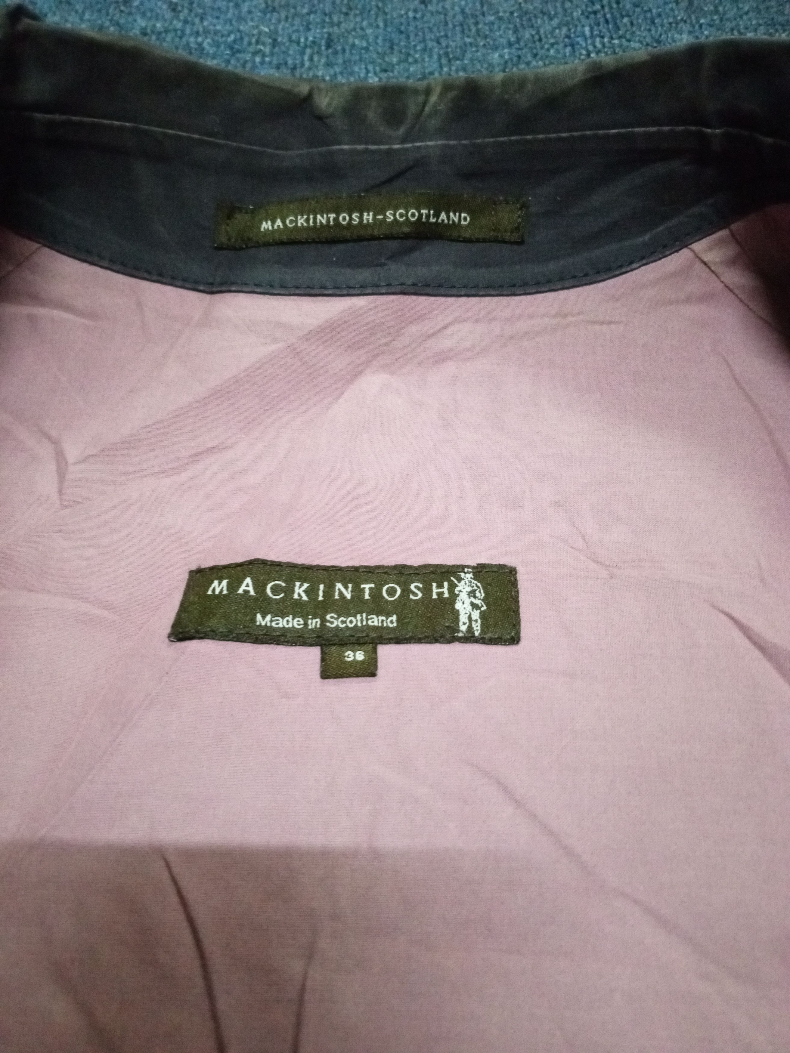 Mackintosh 🔥Y60-02 ID🔥MACKINTOSH-SCOTLAND LONG COAT Size US L / EU 52-54 / 3 - 13 Thumbnail
