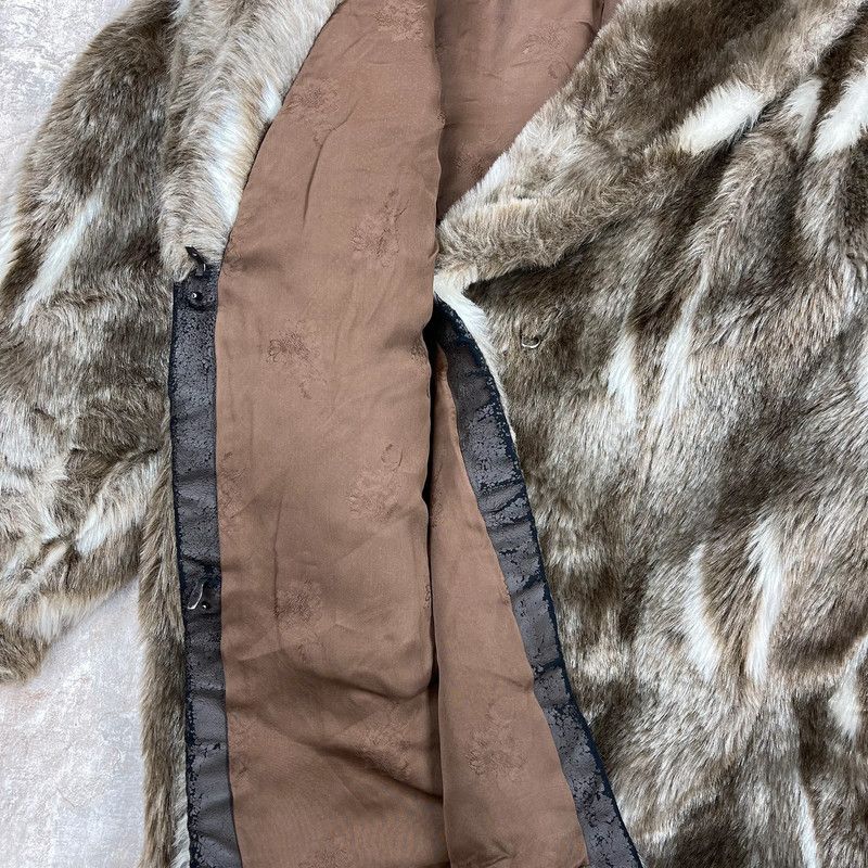 If Six Was Nine × Japanese Brand VINTAGE 80s FAUX FUR HEAVY COAT Size US M / EU 48-50 / 2 - 6 Thumbnail