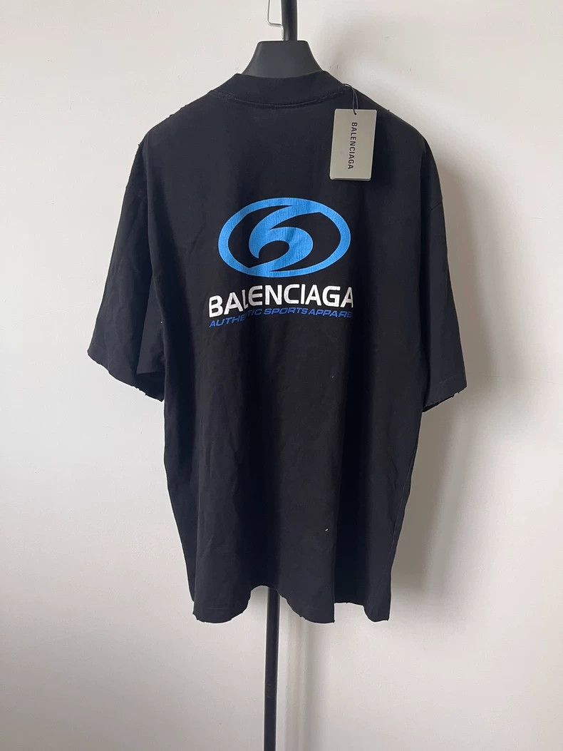 Balenciaga Balenciaga Surf logo short sleeves Size US M / EU 48-50 / 2 - 2 Thumbnail