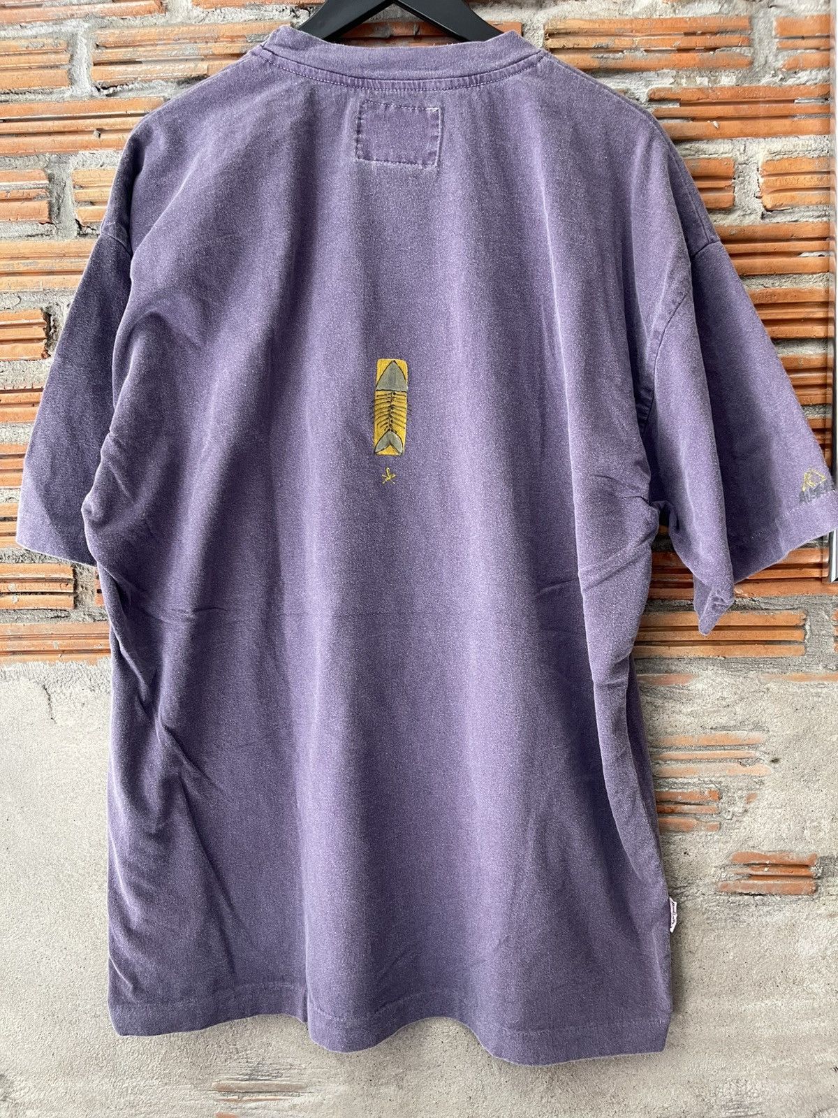 Bravado Bravado Australia Purple Shark / Fish Skeleton Art Tee Size US XL / EU 56 / 4 - 10 Thumbnail