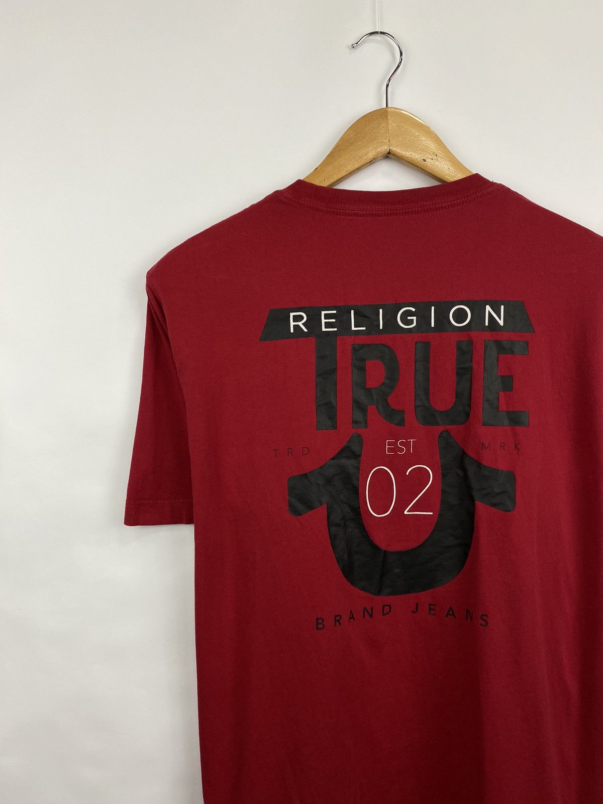 True Religion 🇺🇸 Vintage True Religion Made in USA T-Shirt Hype Y2K Rare Size US L / EU 52-54 / 3 - 2 Thumbnail