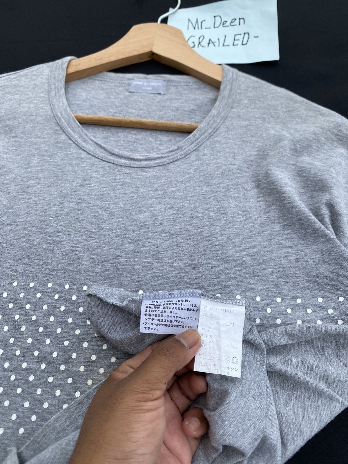 Comme des Garcons Rare Vintage 80s CDG Homme Comme Des Garcons AD 1989 Tshirt Size US L / EU 52-54 / 3 - 14 Thumbnail