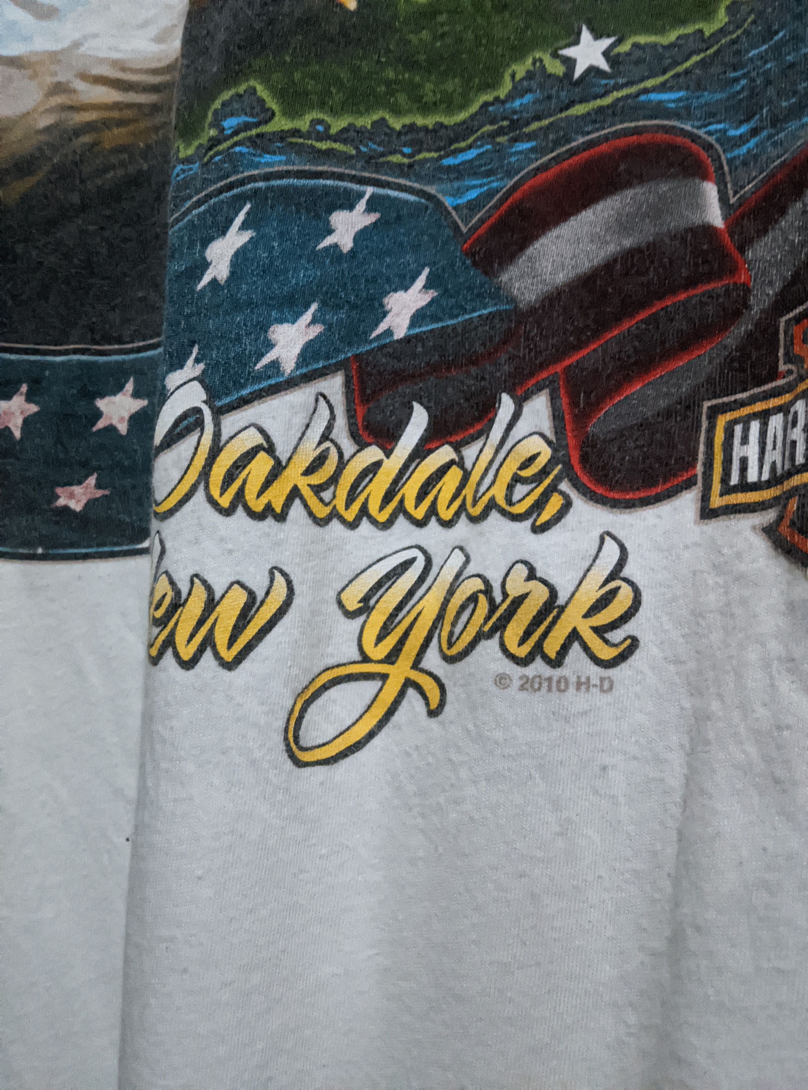 Harley Davidson 2000s Harley Davidson flame sleeves y2k motorcicles WCC Size US XL / EU 56 / 4 - 6 Thumbnail