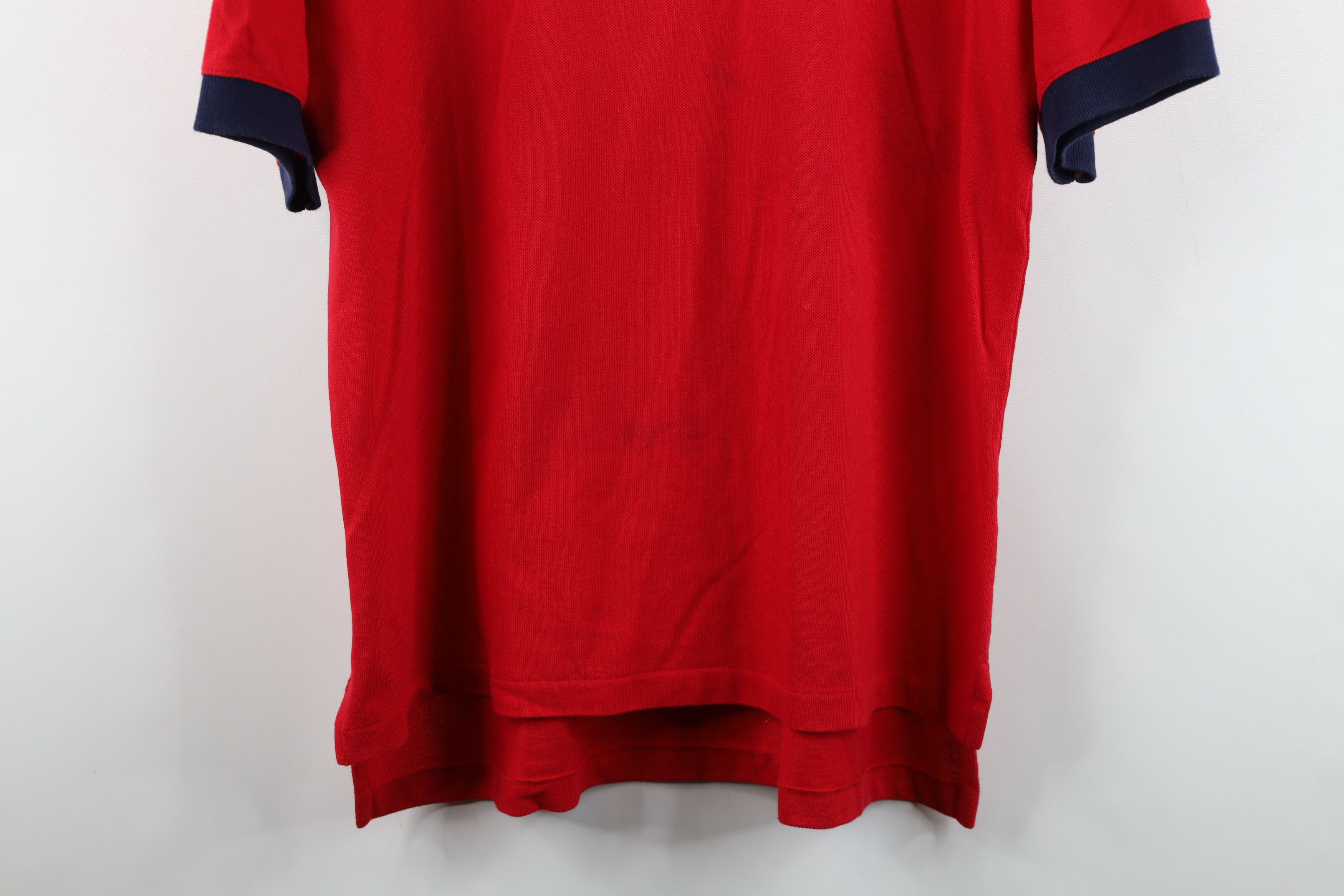 Vintage Vintage 90s Spell Out Almondina Brand Almonds Nuts Polo USA Size US L / EU 52-54 / 3 - 3 Thumbnail