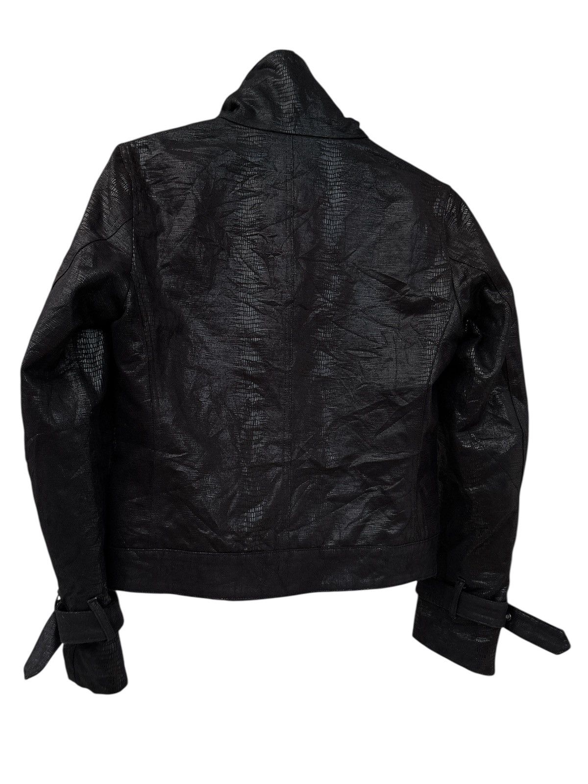 14th Addiction Snakeskin High Neck Blouson Jacket Size US M / EU 48-50 / 2 - 4 Thumbnail
