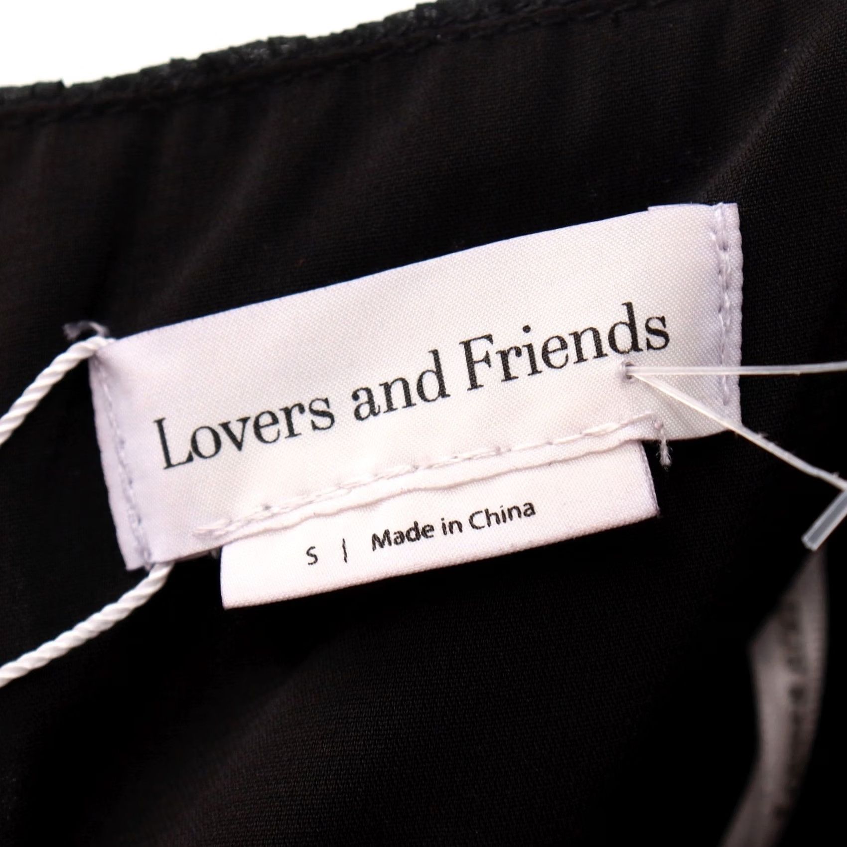 Vintage Lovers and Friends Mini Dress Women's S Black Ruched Ruffle Cocktail Dress Size S / US 4 / IT 40 - 5 Thumbnail