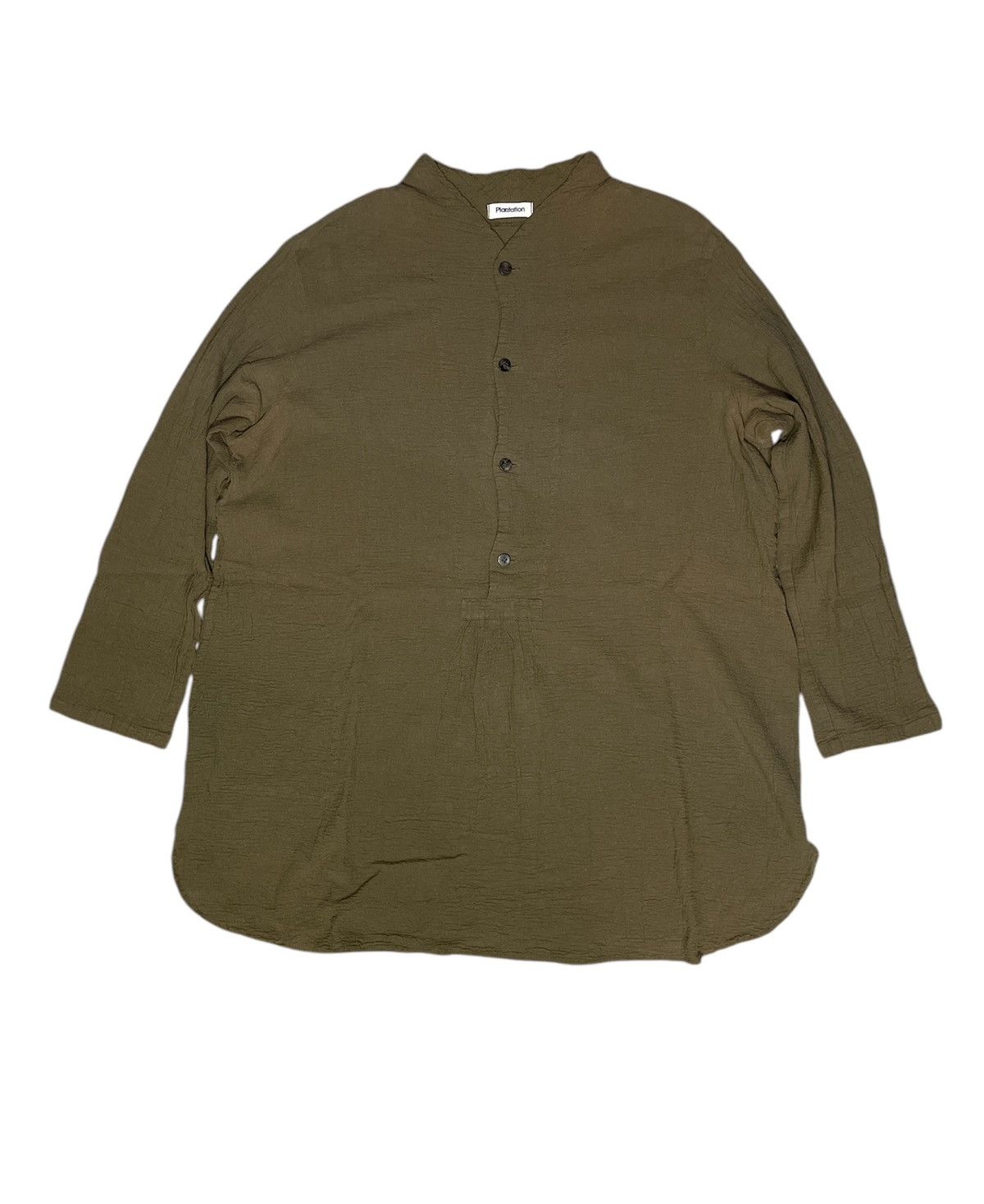 Issey Miyake × Tsumori Chisato × Vintage Plantation By Issey Miyake Pleated Long Sleeve Shirt Size US L / EU 52-54 / 3 - 1 Thumbnail