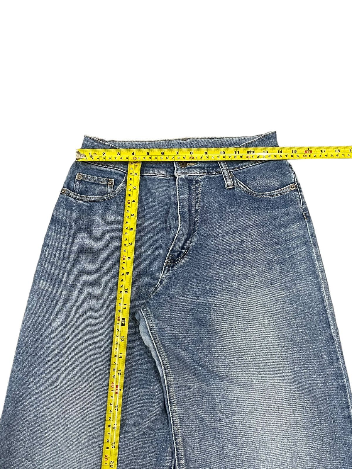 Japanese Brand Vintage Japanese Brand Stretch Soft Comfortable Baggy Jeans Size 29" - 10 Thumbnail
