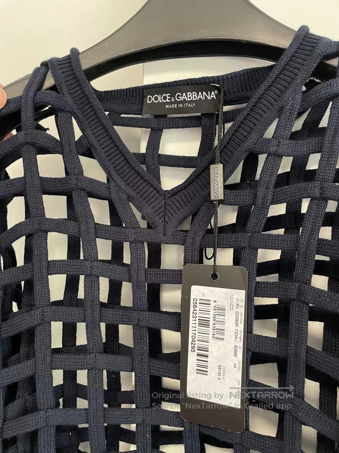 Dolce & Gabbana Dolce & Gabbana Fishnet Sweater. Size S / US 4 / IT 40 - 6 Thumbnail