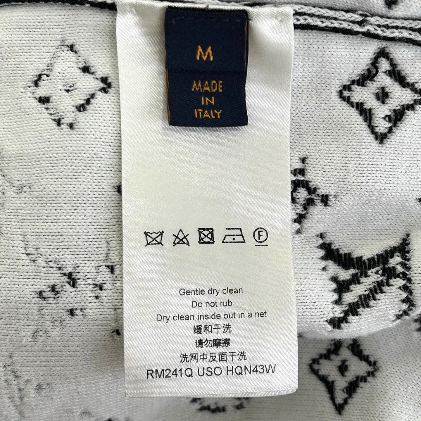 Louis Vuitton LV Monogram Gradient Knit Hoodie Black Size US M / EU 48-50 / 2 - 4 Thumbnail