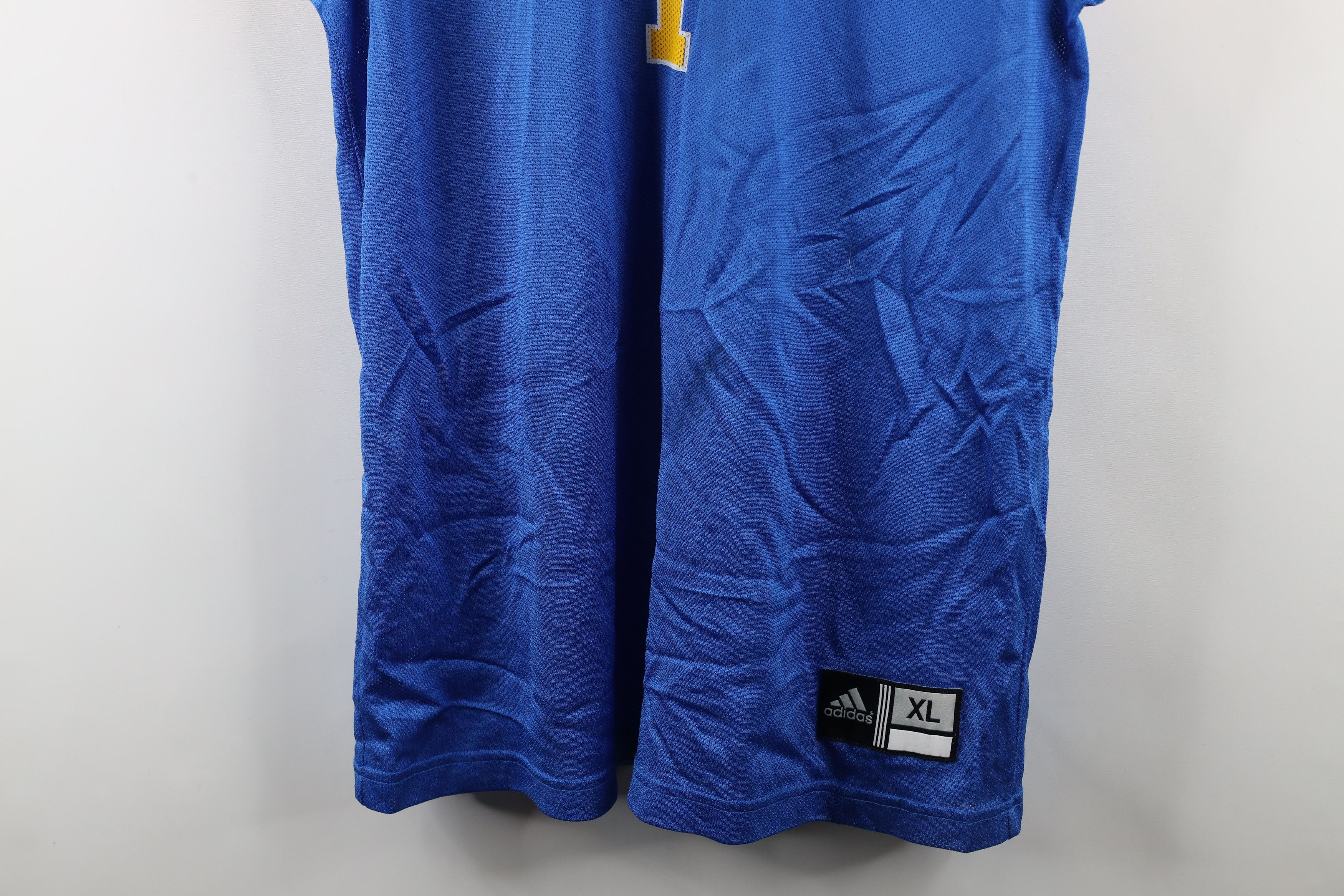 Adidas × Vintage Vintage Adidas Mesh UCLA Basketball Jersey Bruins Blue #1 Size US XL / EU 56 / 4 - 3 Thumbnail