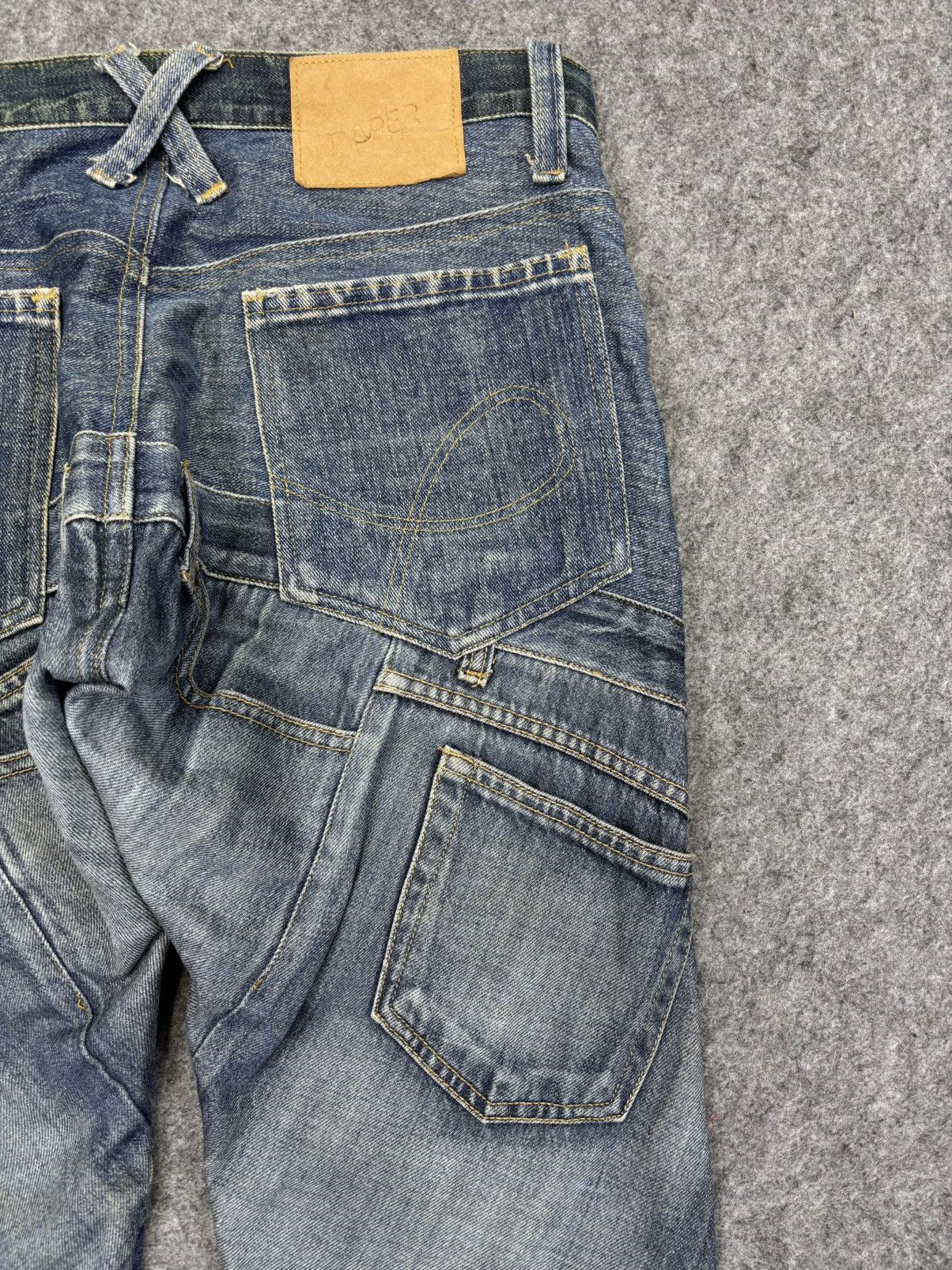 20471120 Archival AW2000 20471120 PAPER RECYCLED DENIM F773 Size US 32 / EU 48 - 17 Thumbnail