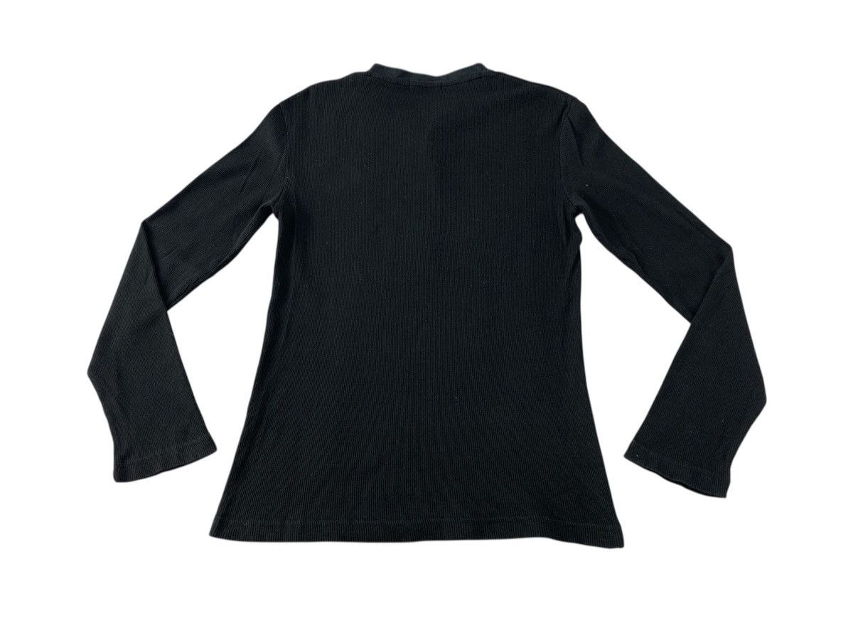 Burberry Burberry Black Label Longsleeve Henley Neck Tee Size US S / EU 44-46 / 1 - 2 Thumbnail