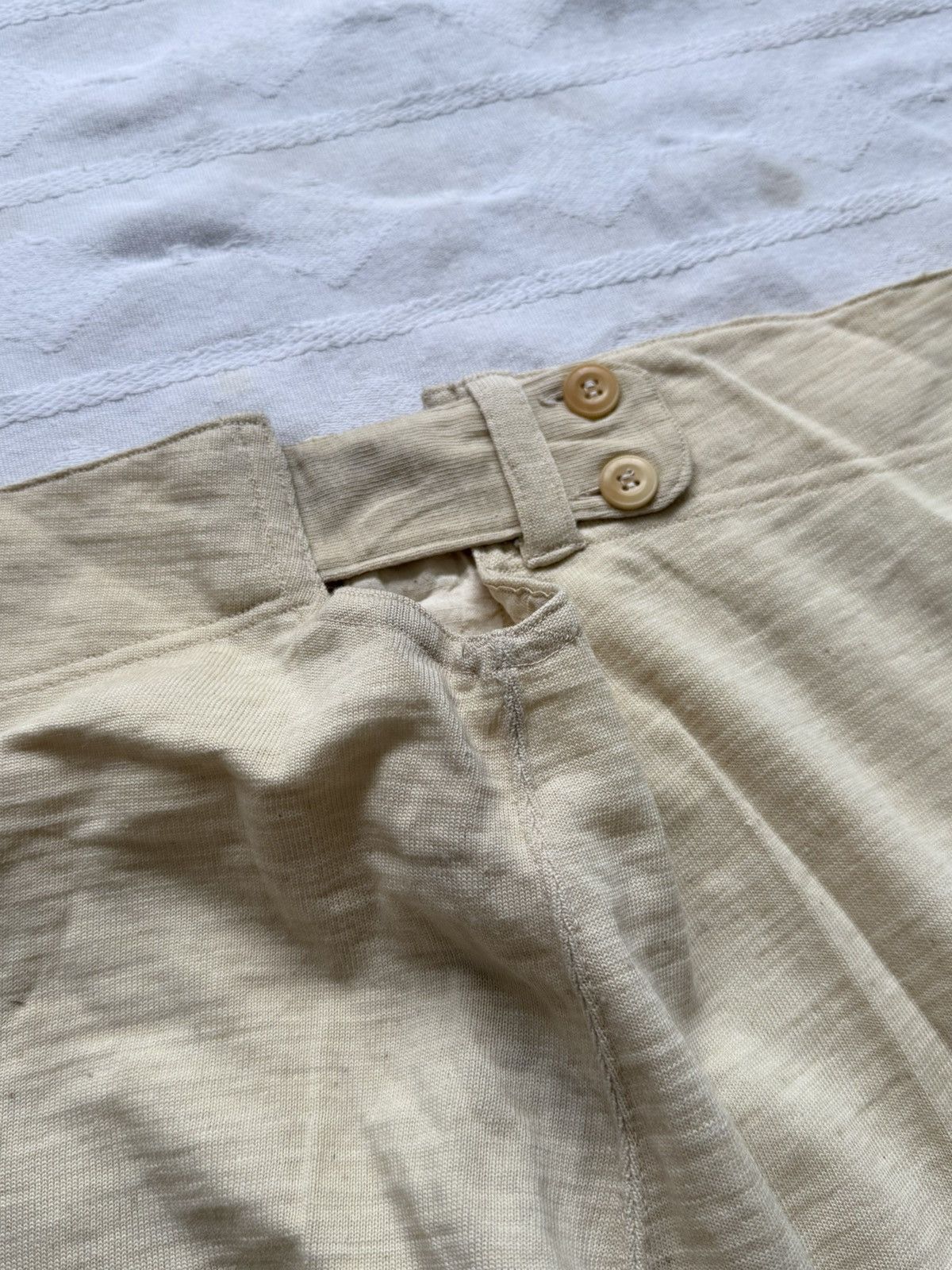 Vintage Vintage 1951 Dated French Military Underwear Thermal Pants Size US 30 / EU 46 - 9 Thumbnail