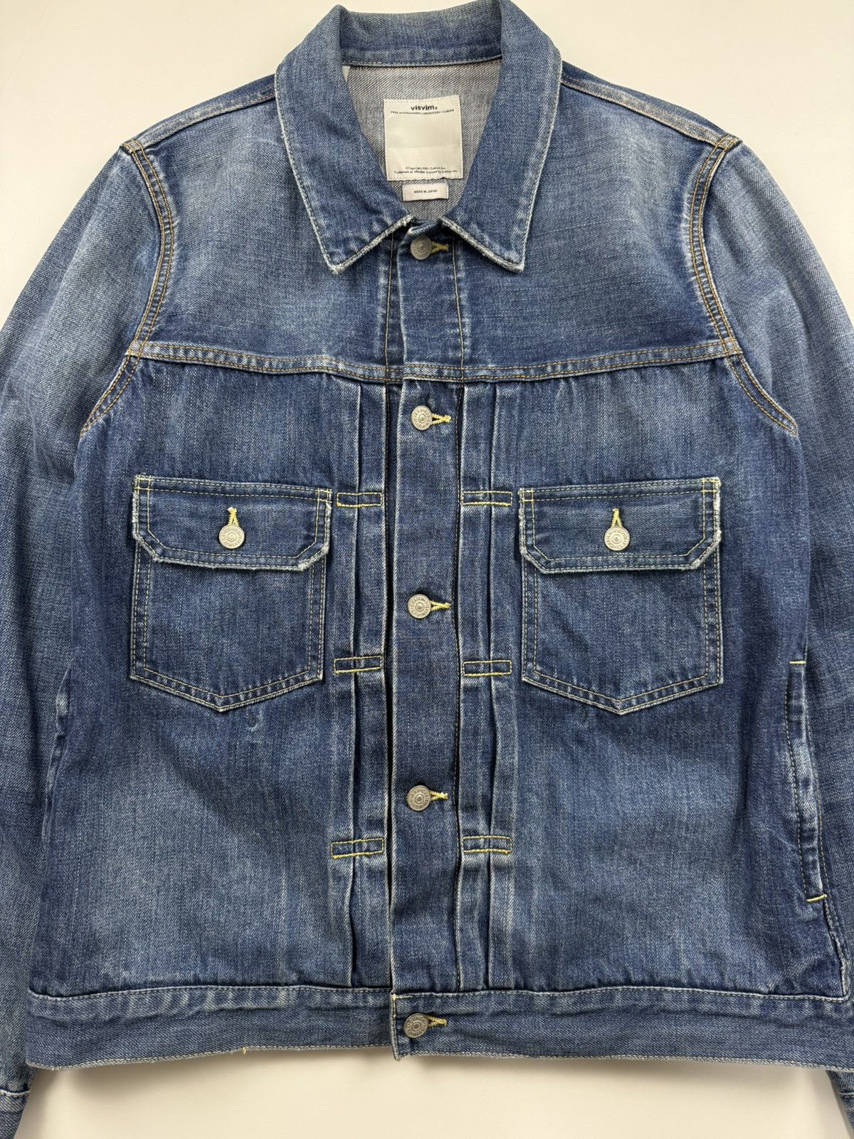 Visvim Visvim F/W’17 SS 101 Damaged Denim Jacket Size US M / EU 48-50 / 2 - 7 Thumbnail