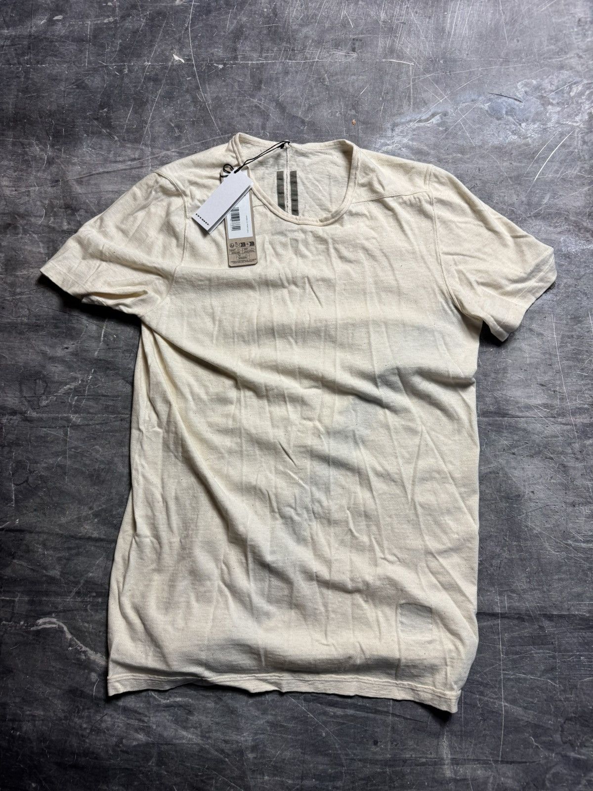 Rick Owens Drkshdw Level T-Shirt in Natural