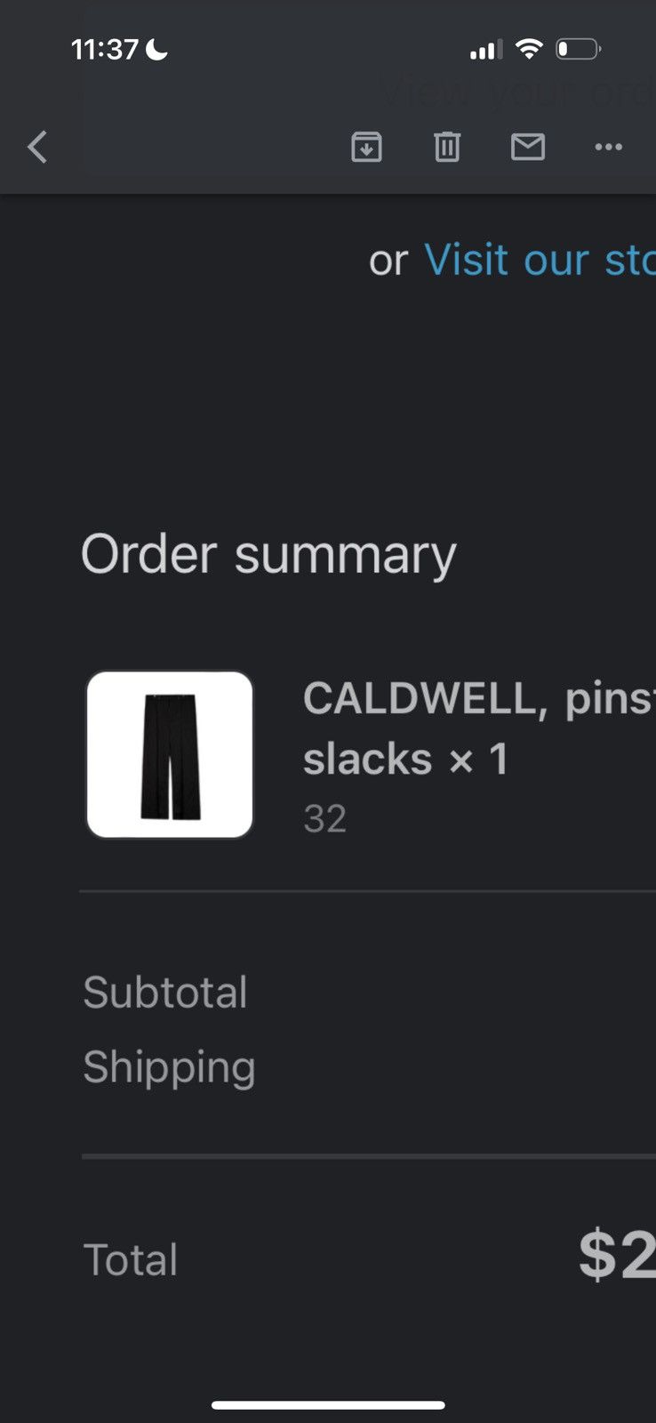 basketcase gallery Basketcase Gallery Caldwell Pinstripe Pants Size US 32 / EU 48 - 5 Thumbnail