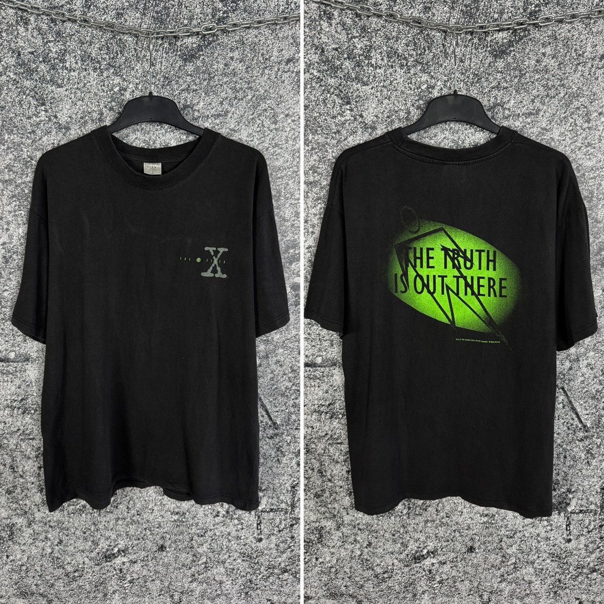 Vintage 1994 The X-Files The Truth Is Out There Single Stitch Tee Size US XL / EU 56 / 4 - 1 Thumbnail