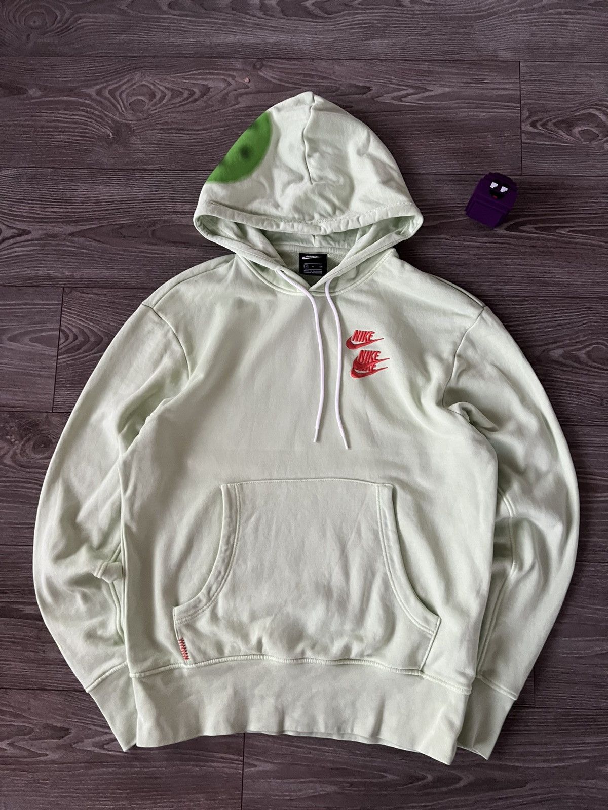 Nike Nike Sportswear World Tour Overprinted Avant Garde Hoodie Size US S / EU 44-46 / 1 - 9 Thumbnail