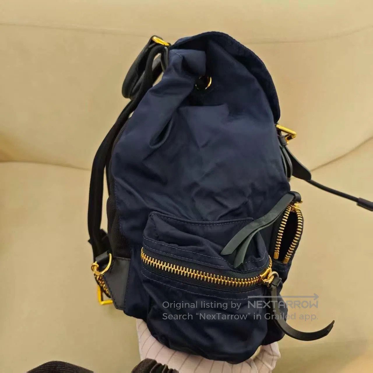 Burberry Burberry 1997 Nylon Backpack. Size ONE SIZE - 5 Thumbnail