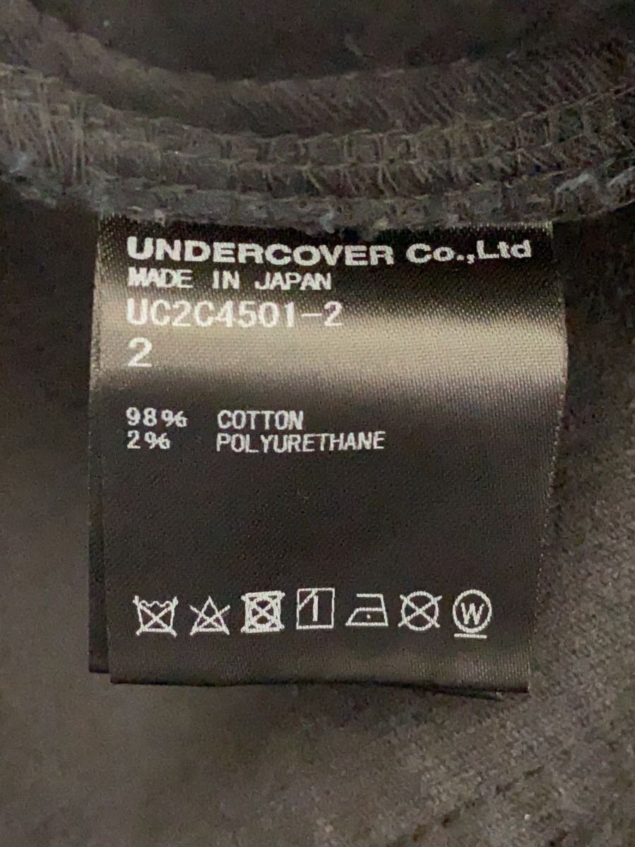 Undercover Undercover Line Paint Slim Corduroy Pants Black Size US 32 / EU 48 - 5 Thumbnail