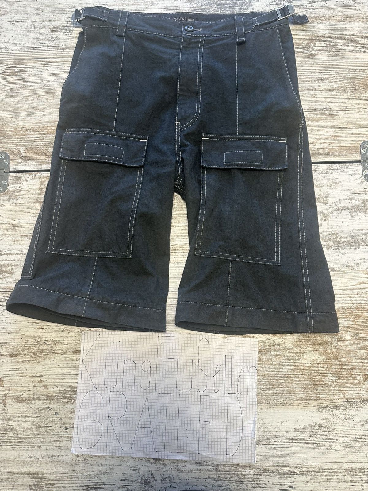 Balenciaga Balenciaga Sample Cargo Flared Pants Size US 30 / EU 46 - 3 Thumbnail