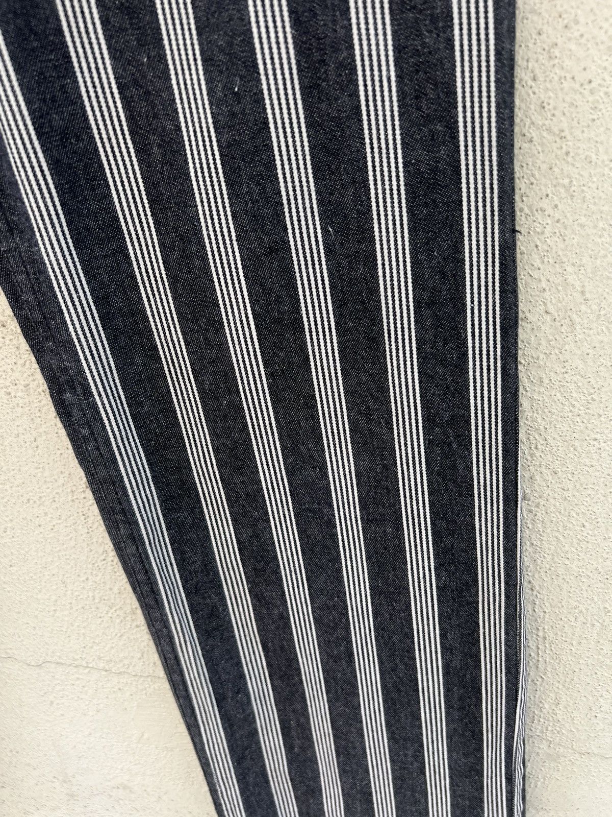 agnes b. Vintage Agnes B. Homme Vertical Border Striped Pant Size US 29 - 12 Thumbnail