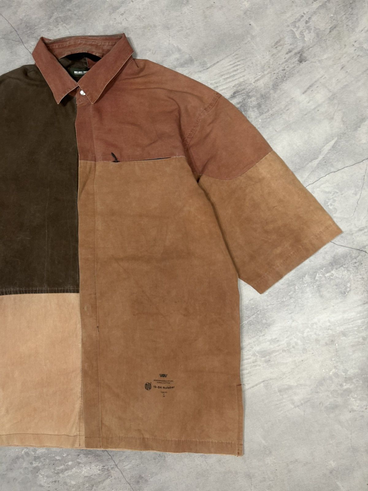 Japanese Brand Rare Nulabel Tokyo CM1Y0K42 Shirt Size US L / EU 52-54 / 3 - 2 Thumbnail