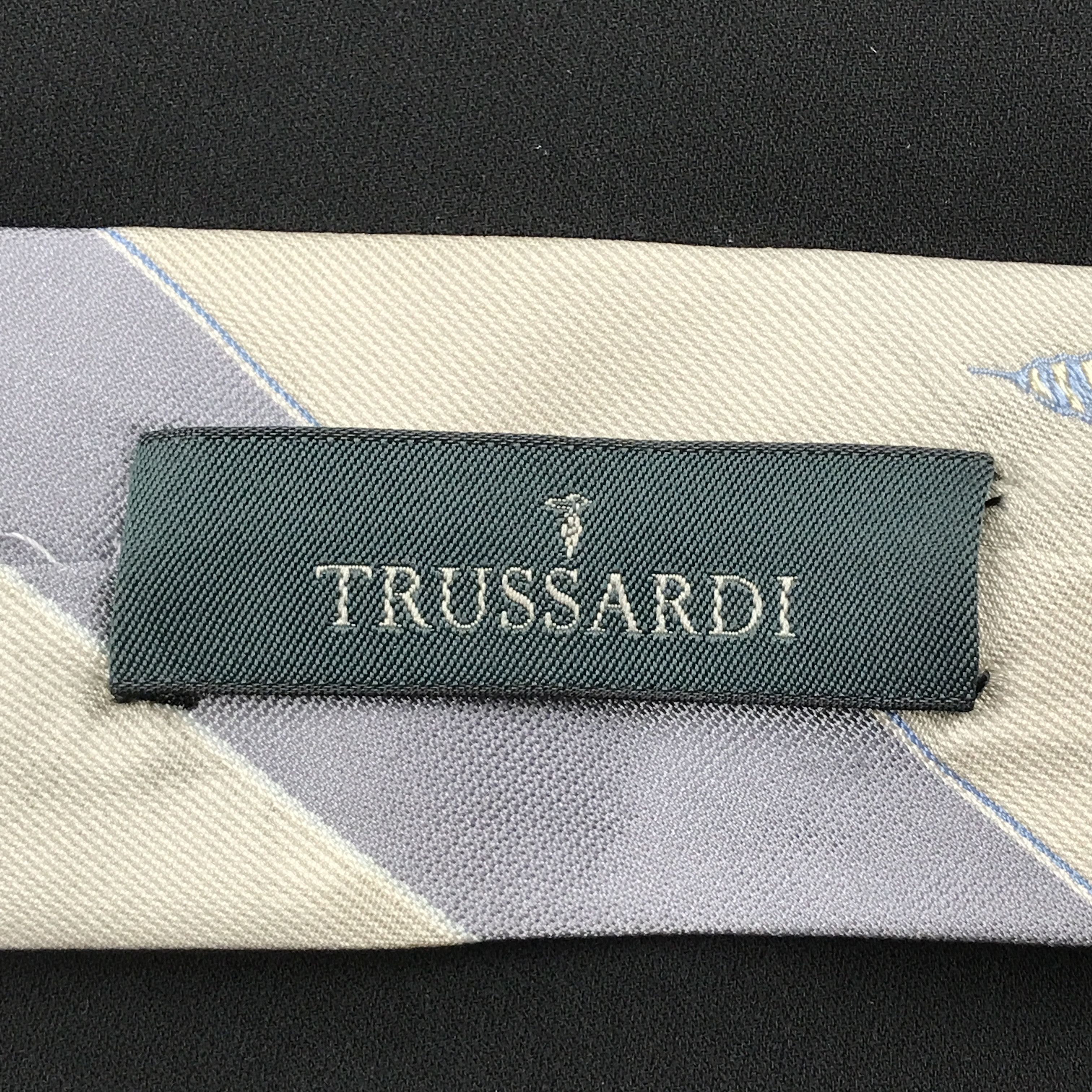Trussardi × Vintage Vintage Trussardi Silk Necktie Size ONE SIZE - 8 Thumbnail