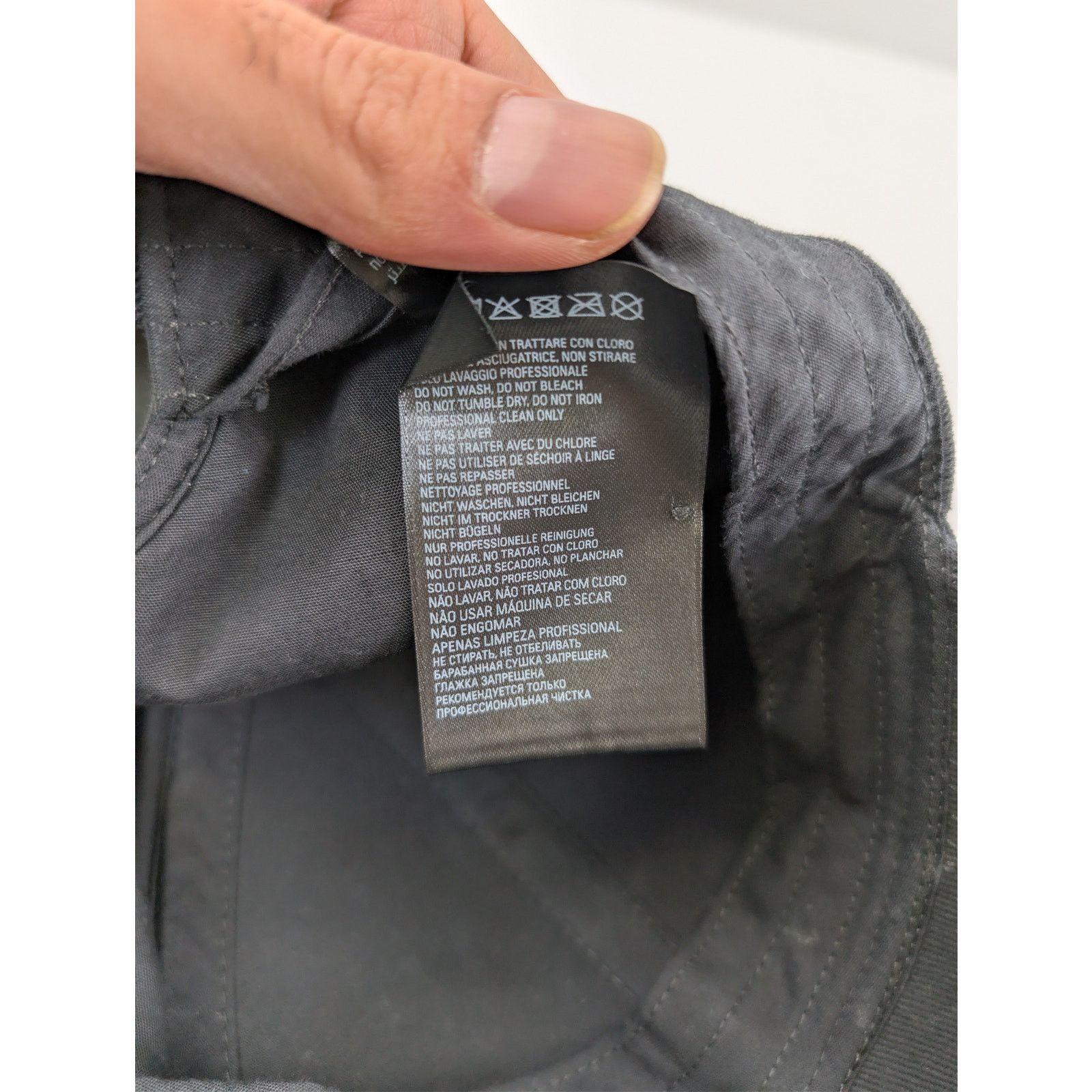 Balenciaga o1rshd1 Q:2 / Size: L / Cotton Drill Hat Burfer Cap / Hat Size ONE SIZE - 12 Thumbnail