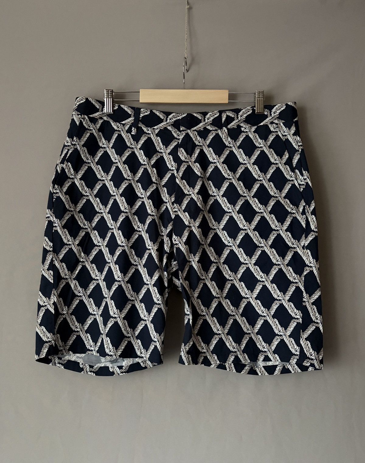 Vilebrequin Vilebrequin Knot Pattern Printed Chino Cotton Shorts Size US 36 / EU 52 - 1 Thumbnail