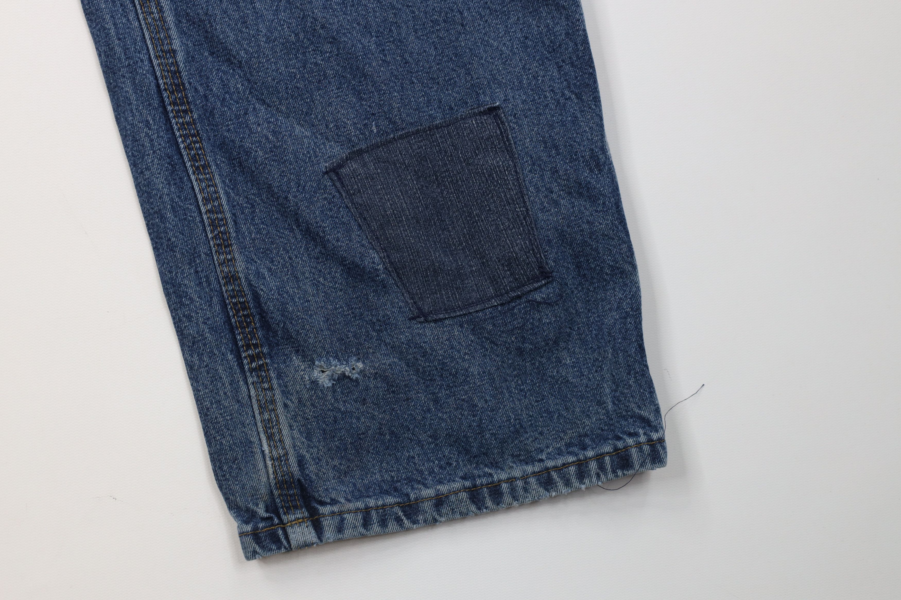 Carhartt Vintage Y2K Carhartt Wide Leg Original Dungaree Denim Jeans Size US 34 / EU 50 - 7 Thumbnail
