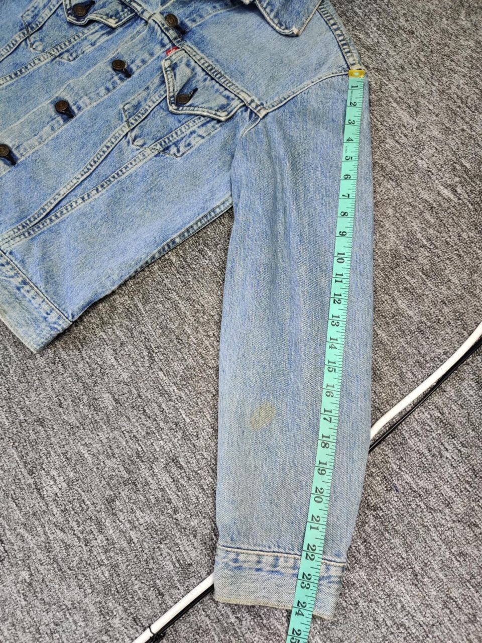 Levi's Vintage 90s Levi's Big E 71557 Denim Trucker Jacket Size US M / EU 48-50 / 2 - 20 Thumbnail