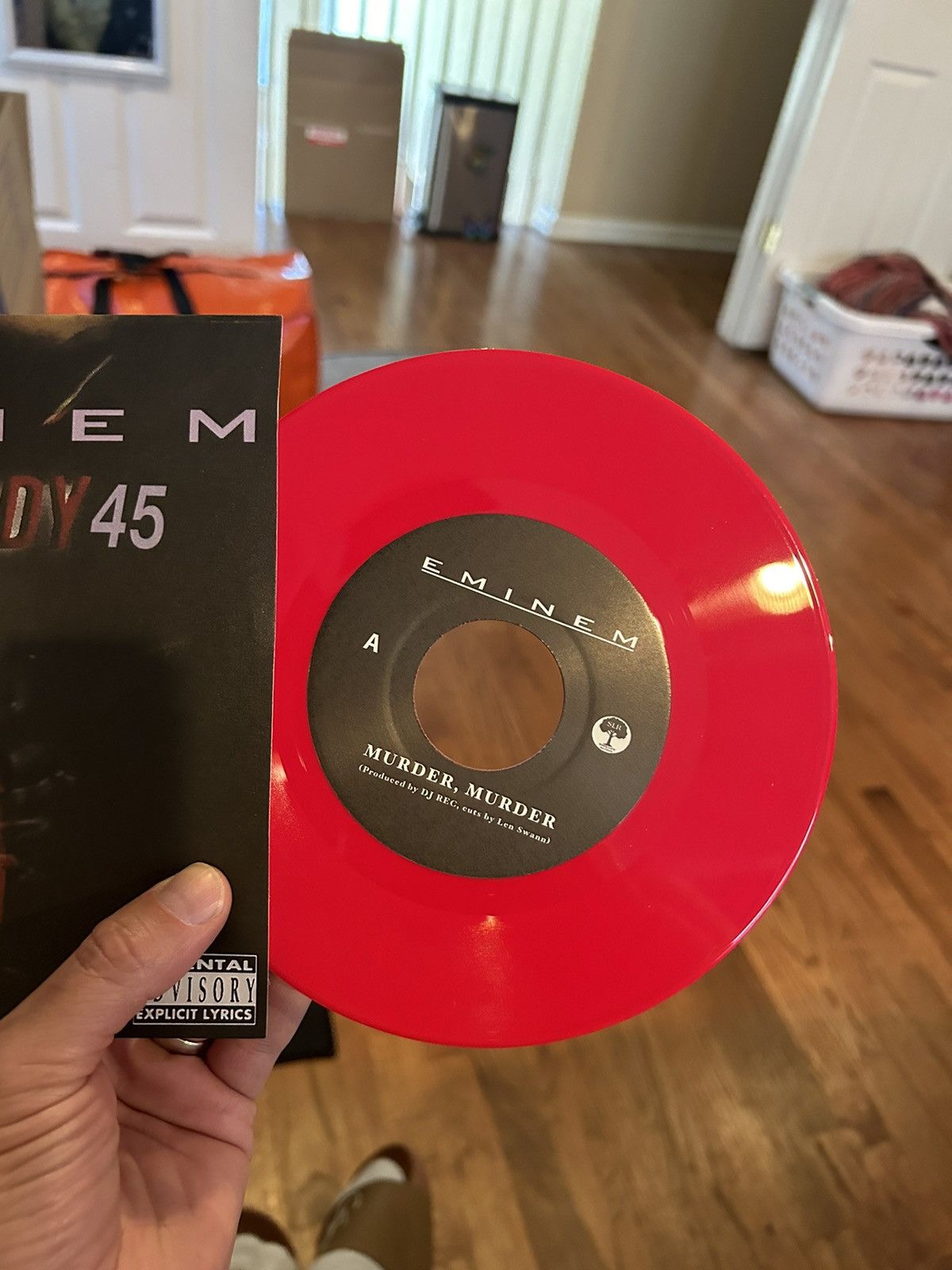 Eminem Eminem special edition 45 signed by chedda Bob Size ONE SIZE - 2 Thumbnail
