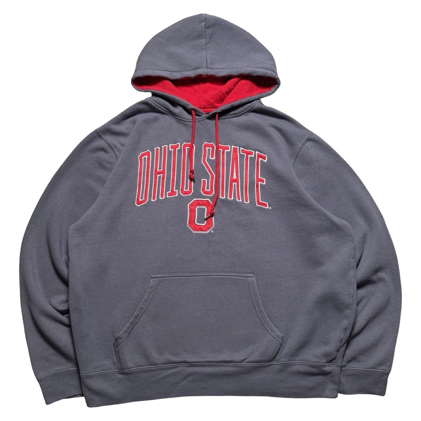 Vintage Vintage Y2K Ohio State Pullover Hoodie Mens XL Grey Size US XL / EU 56 / 4 - 1 Thumbnail