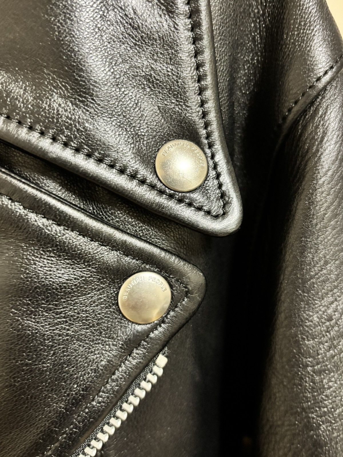 Other Japanese Brand × beautiful people Double-end leather jacket Size US M / EU 48-50 / 2 - 11 Thumbnail