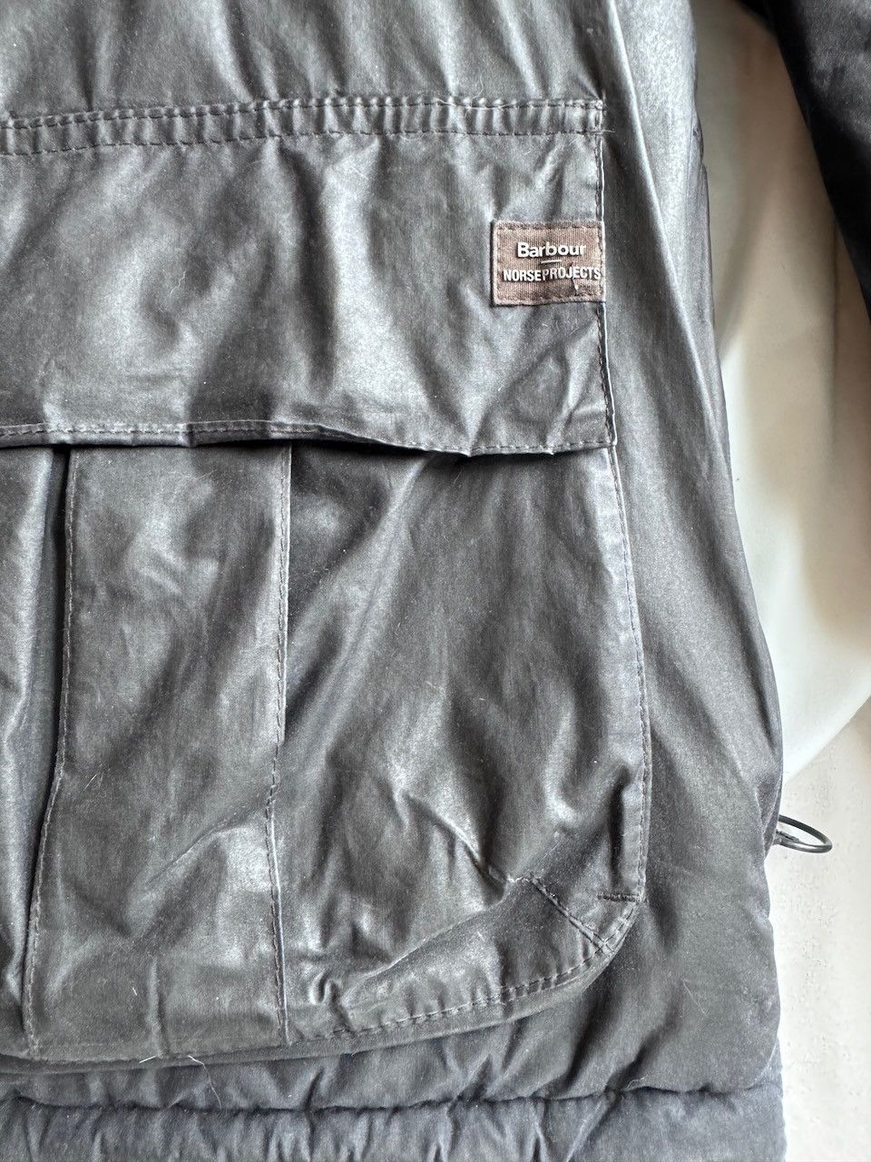 Norse Projects Barbour Wax Ursula Insulated Jacket Size US L / EU 52-54 / 3 - 4 Thumbnail