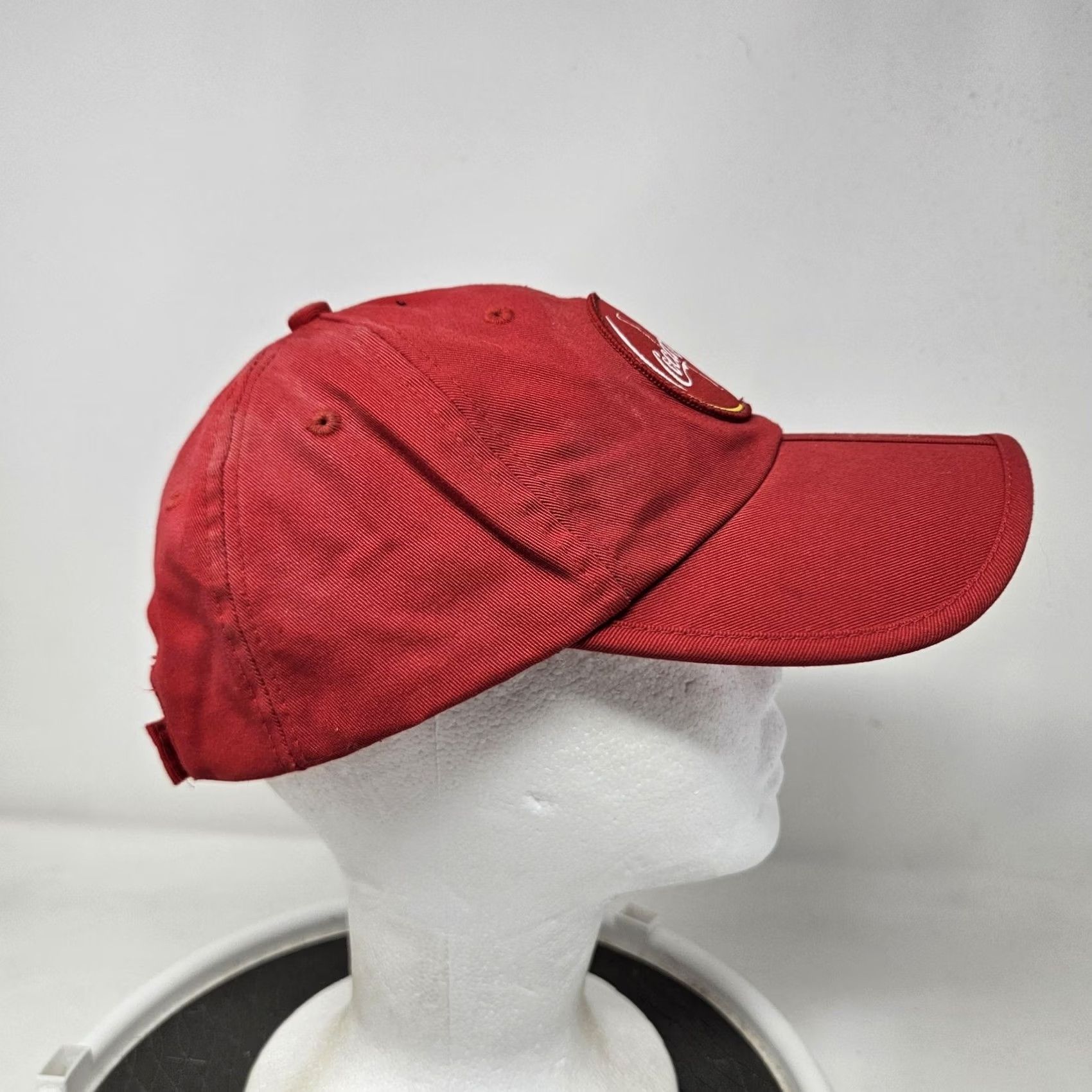 Vintage Coca-Cola Hat Cap Red Embroidered Patch Advertising Coke Mens Cap America One Size Adjustable Men Baseball Cap Hat Size ONE SIZE - 3 Thumbnail