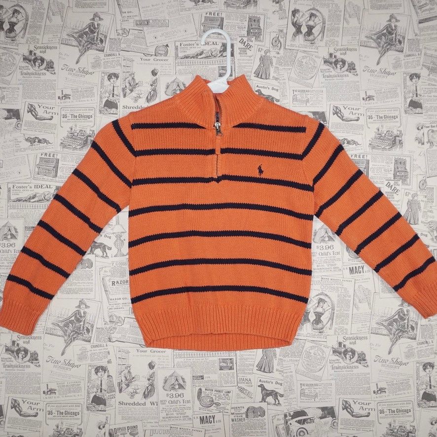 Polo Ralph Lauren 6 - Vintage / Y2K Polo ralph lauren stripe 00s knit sweater Size US S / EU 44-46 / 1 - 1 Thumbnail