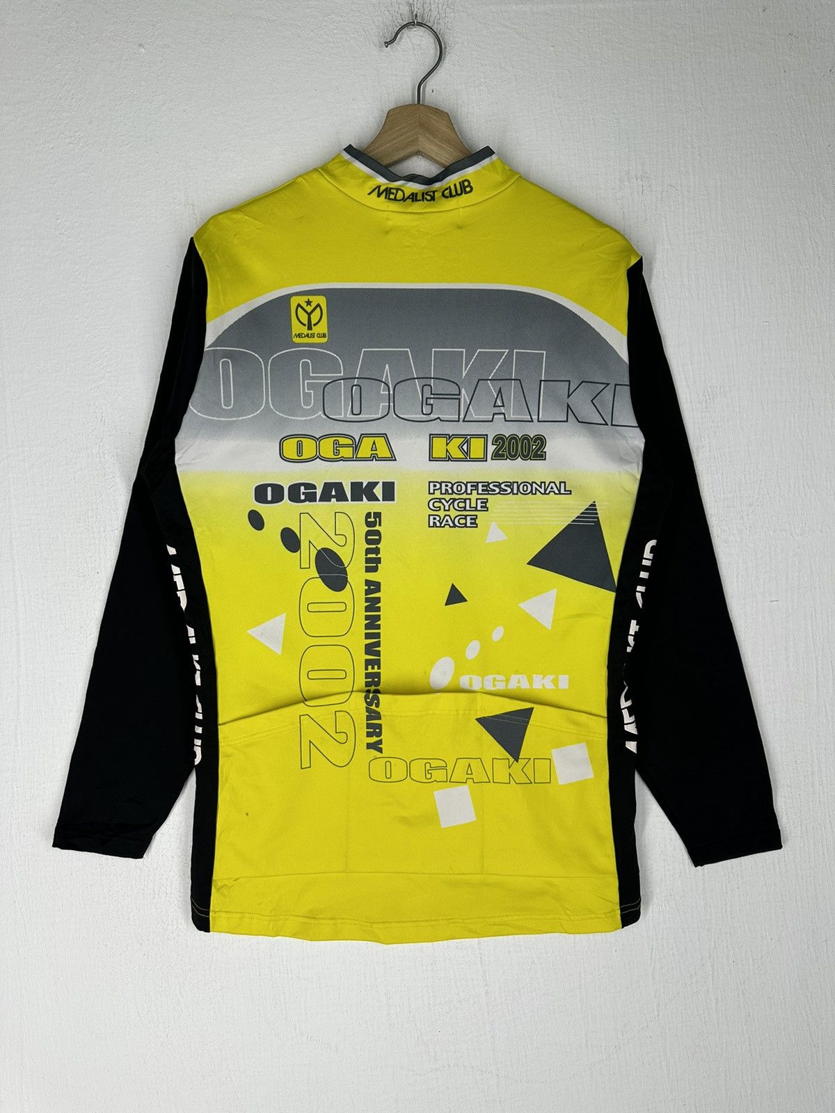 Vintage Vtg Medalist Club Ogaki 50th Anniversary Cycle Race Jersey Size US M / EU 48-50 / 2 - 8 Thumbnail