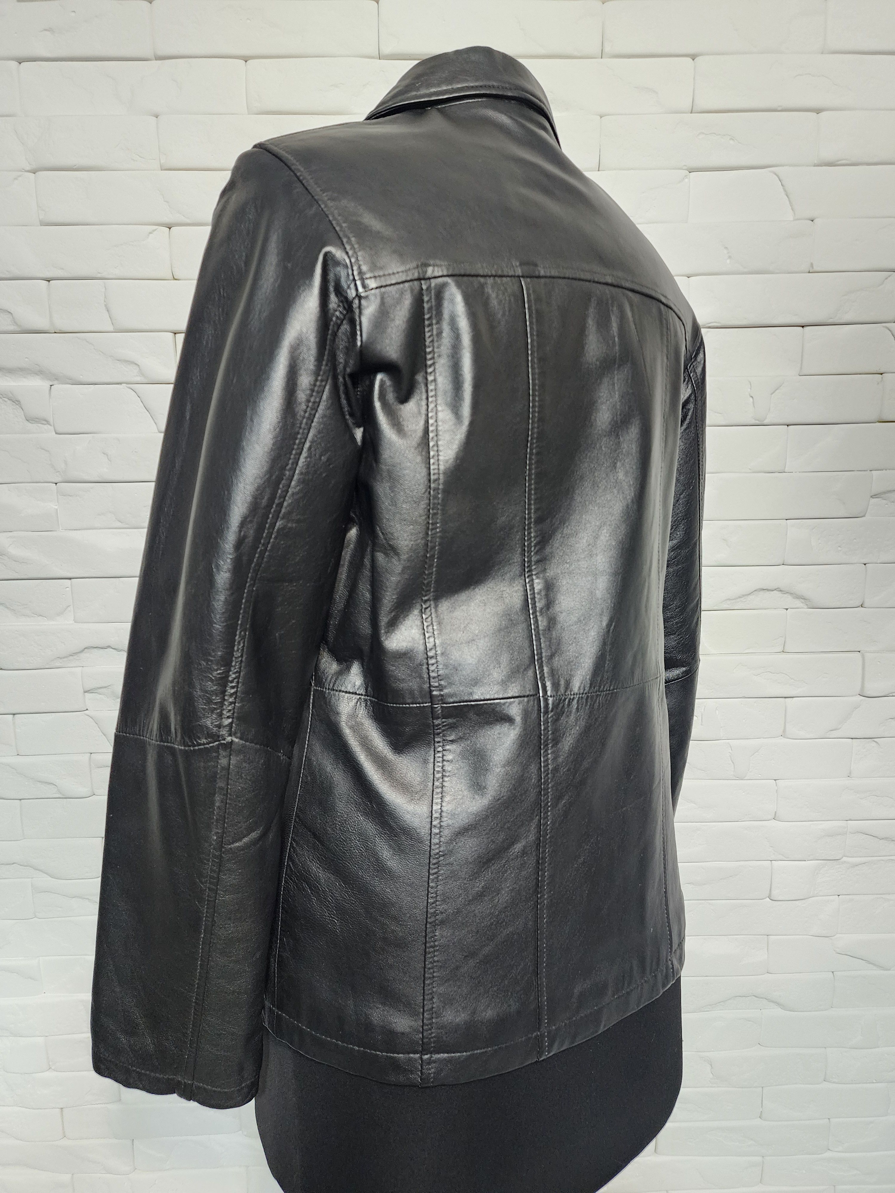 Designer Black women's classic jacket. Size M / US 6-8 / IT 42-44 - 6 Thumbnail