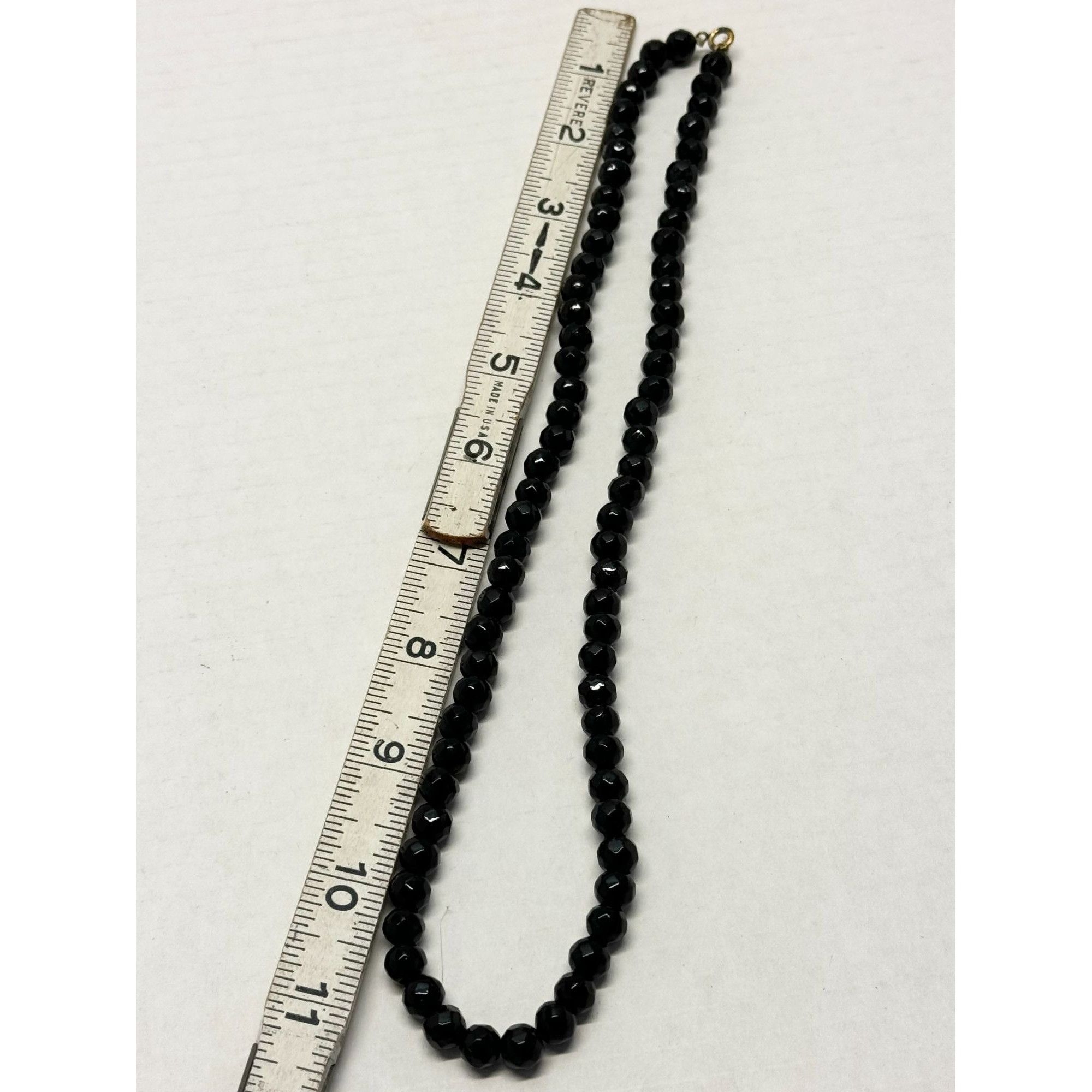 Vintage Vintage black beaded necklace Size ONE SIZE - 5 Thumbnail