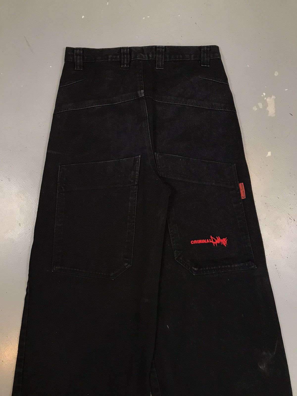 Criminal Damage × Vintage Vintage criminal damage big pockets flared denim Size 30" / US 8 / IT 44 - 11 Thumbnail