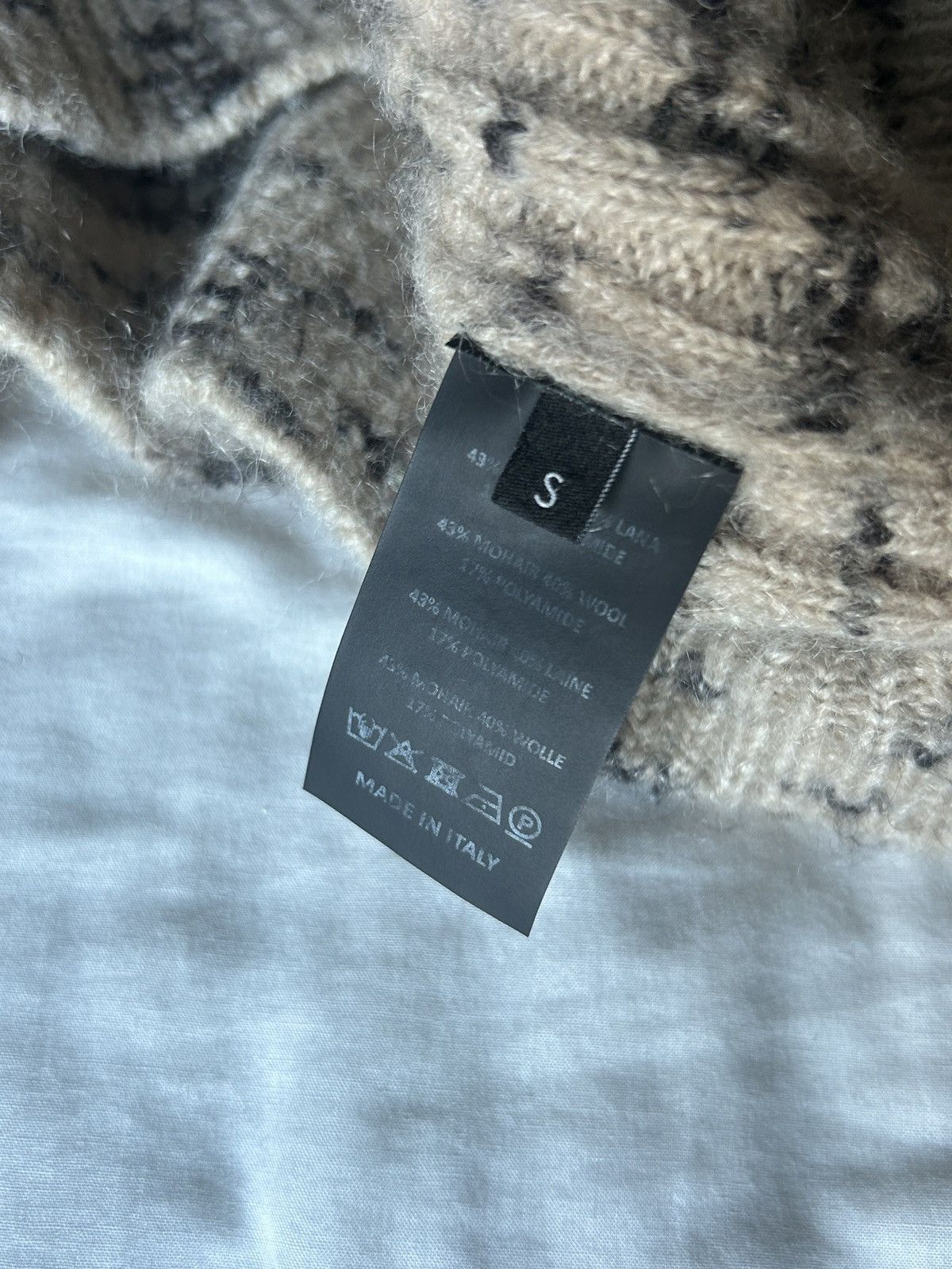 Raf Simons RAF SIMONS AW2022/23 CAMO KNIT Size US S / EU 44-46 / 1 - 6 Thumbnail