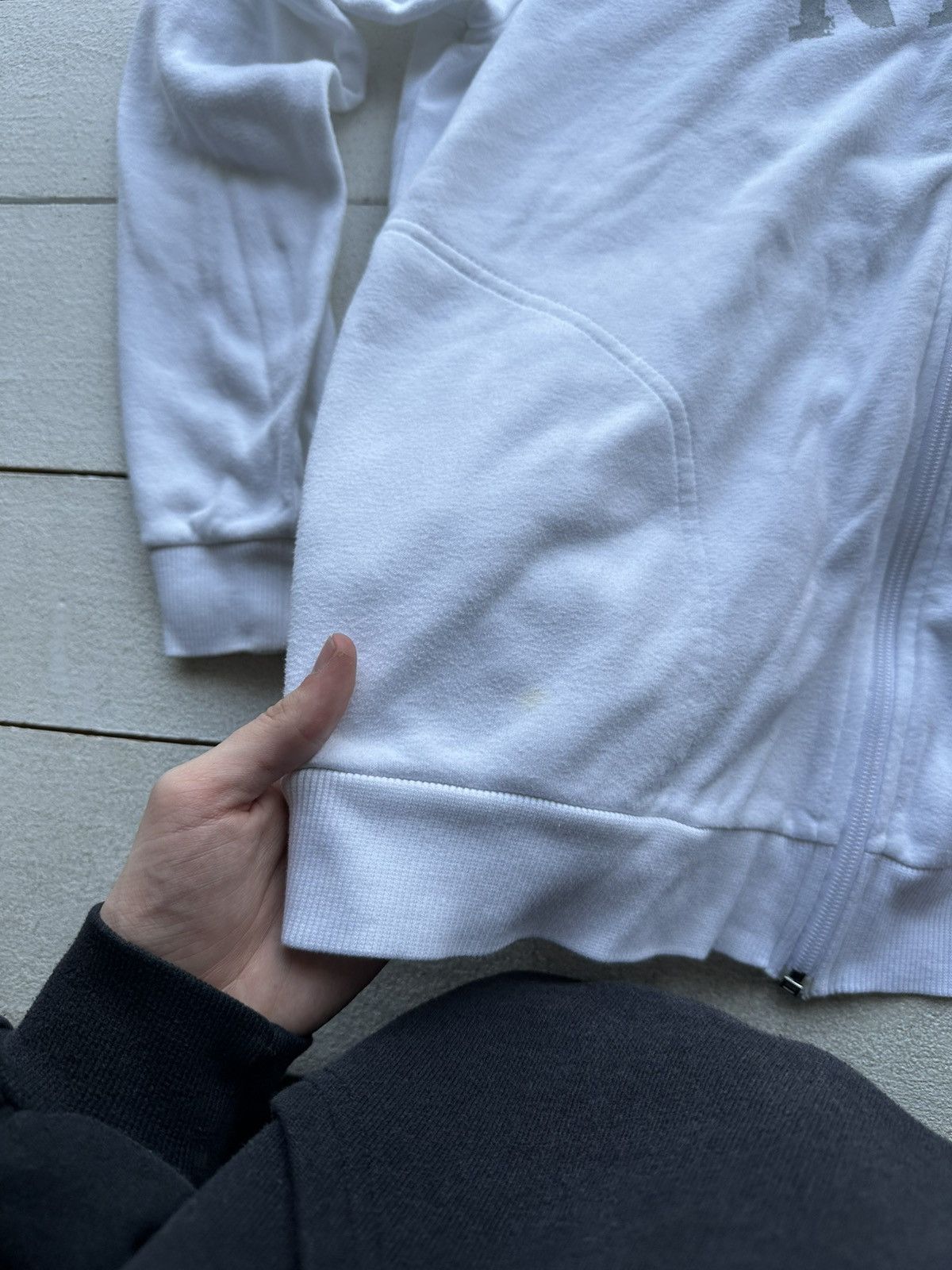 Nike × Vintage 🚨Nike Y2K White BOXY Hoodie RARE Vintage Skategang Drill Size US S / EU 44-46 / 1 - 5 Thumbnail