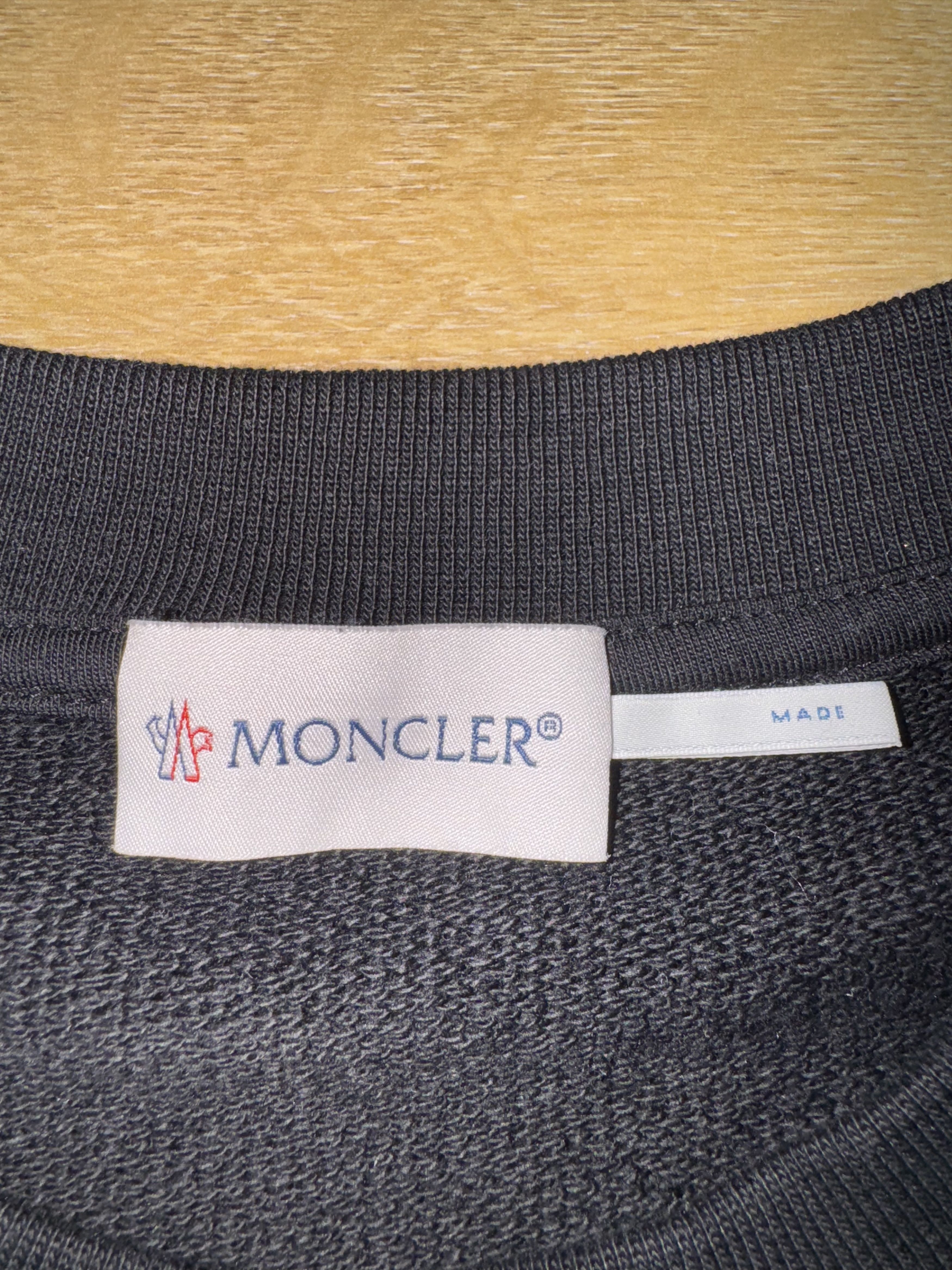 Moncler Moncler Logo Long Sleeve T-shirt Size US XL / EU 56 / 4 - 4 Thumbnail