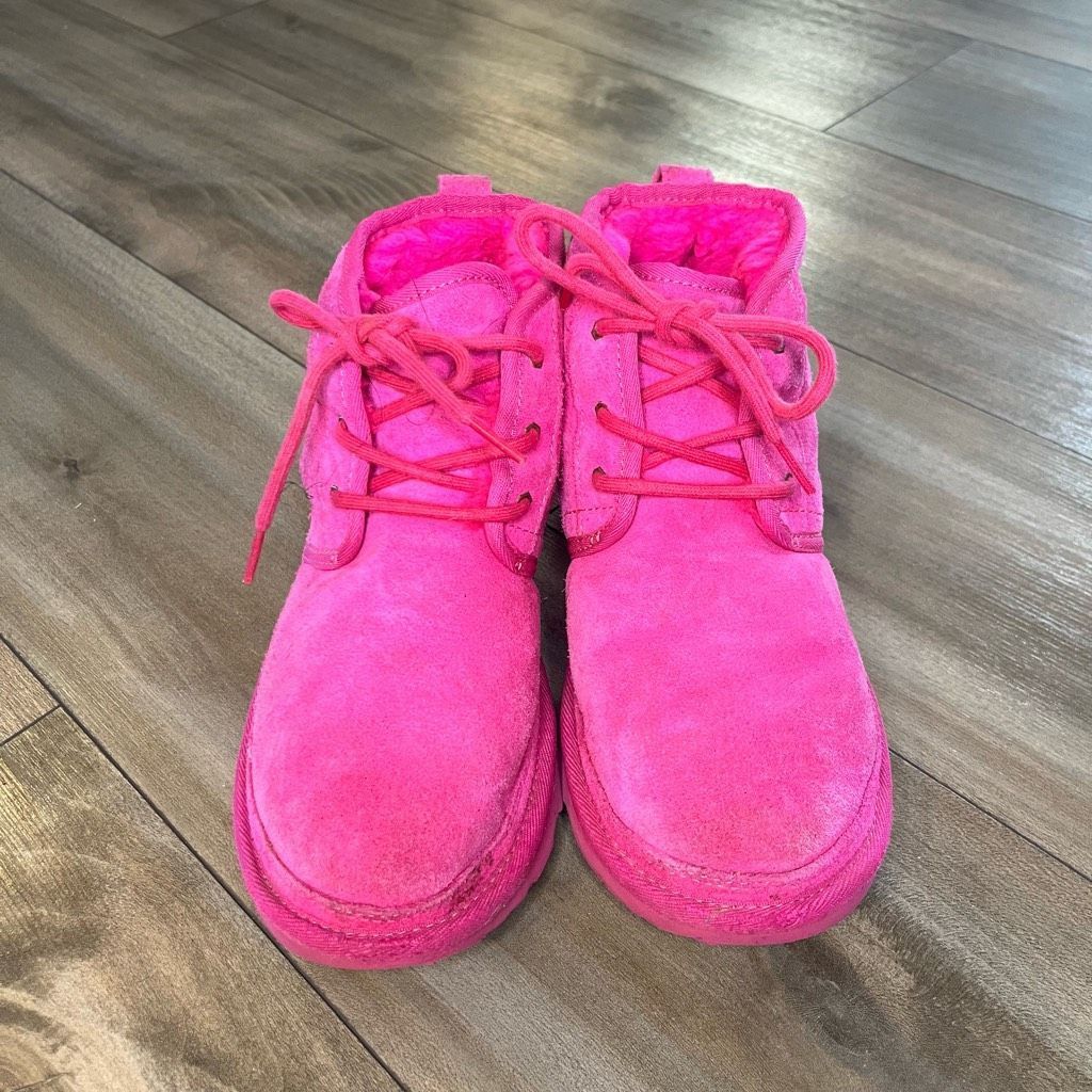 Ugg Ugg Hot Pink Neumel Slipper Boot Houseshoe Women 6 Size US 6 / IT 36 - 2 Thumbnail