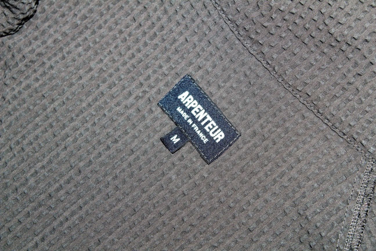 Arpenteur Seersucker Half Zip Track Jacket Size US M / EU 48-50 / 2 - 4 Thumbnail